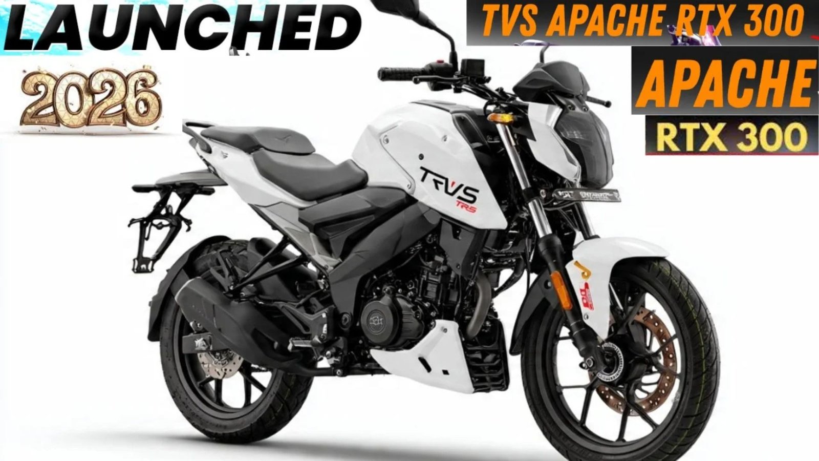 TVS Apache RTX 300 & RTR 180 2026 Launch