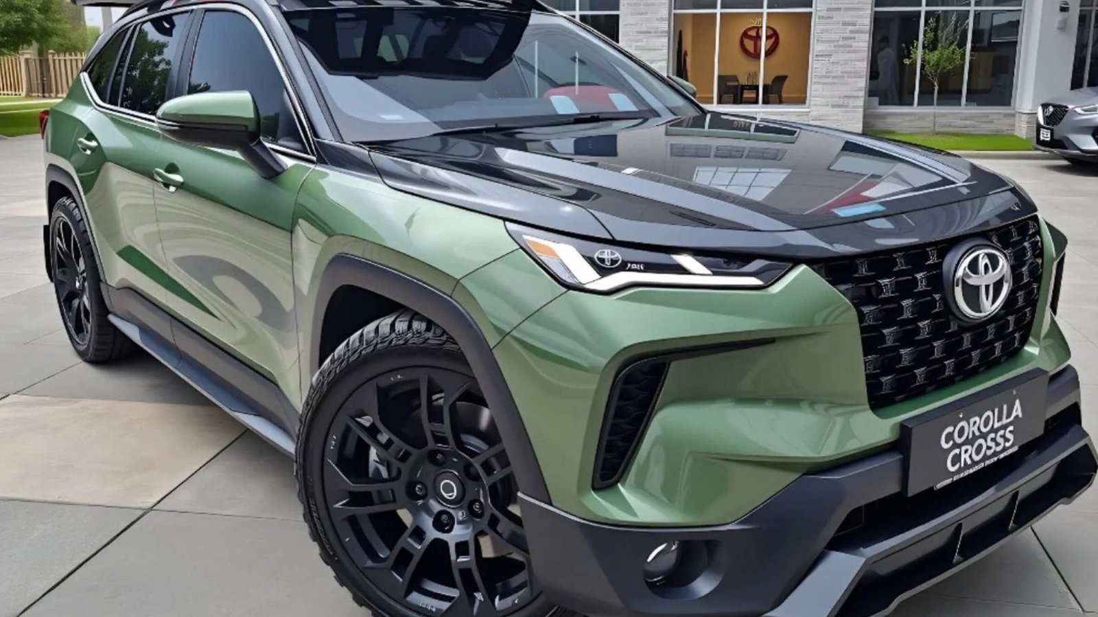 The Toyota Corolla Cross Hybrid 2025