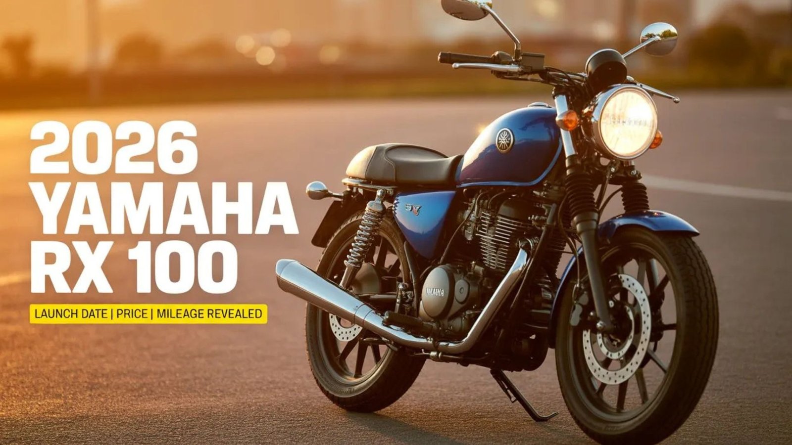 Yamaha RX 100 Comeback